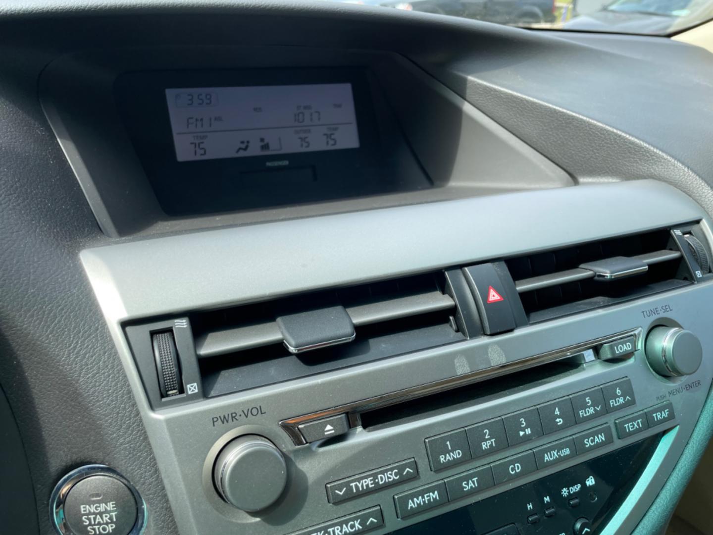 2010 RED LEXUS RX 350 BASE (2T2ZK1BAXAC) with an 3.5L engine, Automatic transmission, located at 5103 Dorchester Rd., Charleston, SC, 29418-5607, (843) 767-1122, 36.245171, -115.228050 - Super clean interior with Leather, Sunroof, 6-disc CD/AUX/Sat, hands-free Phone, Dual Climate Control, Power Everything (windows, locks, seats, mirrors), Heated/Cooled/Memory Seating, Push Button Start, Keyless Entry, Alloy Wheels. Clean CarFax (no accidents reported!) 108k miles Located at New Lif - Photo#15